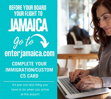 Enter jamaica.com - Jan 23, 2024 · Canadian Citizens who are planning to enter Jamaica during Coronavirus must submit a C5-Form prior to departure. These are measures taken to ensure that you have a smooth and secure trip. As measures to manage the risk associated with the coronavirus pandemic in their community, Jamaica has recently introduced C5-Form for all people planning to ... 